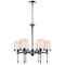 Cwi Lighting Maybelle 6 Light Candle Chandelier With Chrome Finish 9851P22-6-601 - alternate 1